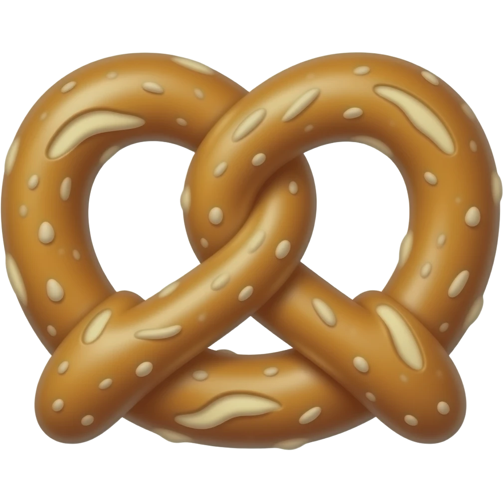 Pretzel emoji