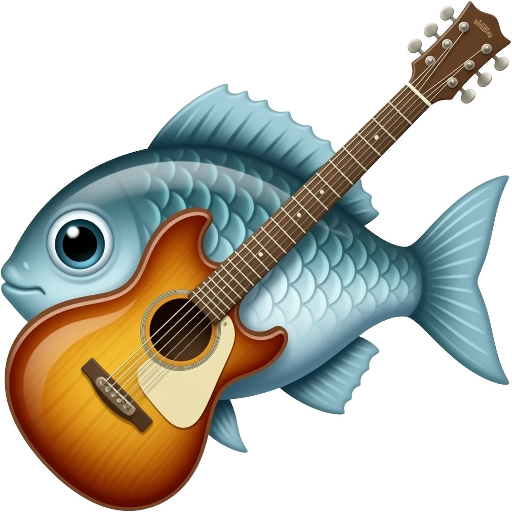 guitarfish emoji