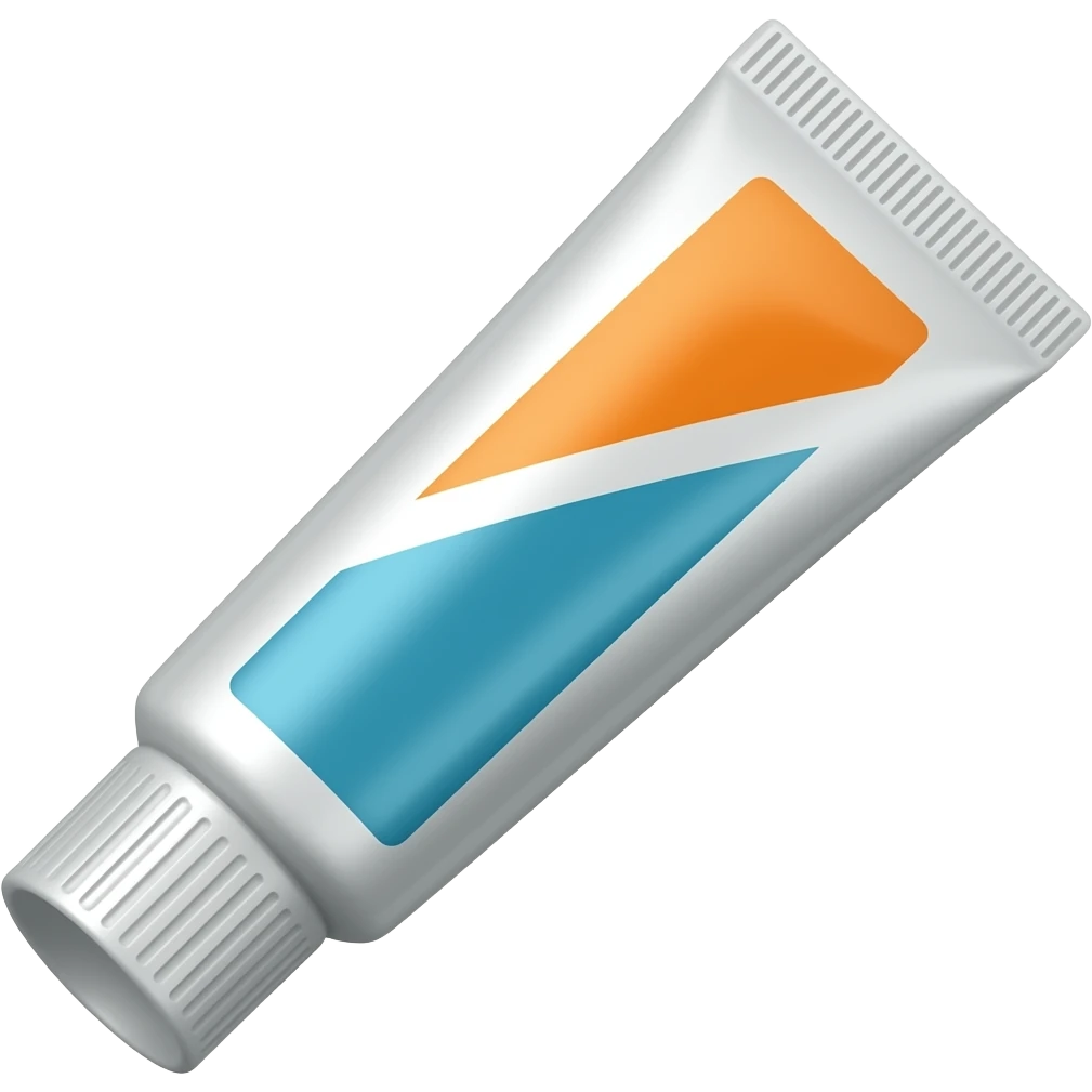 a toothpaste emoji