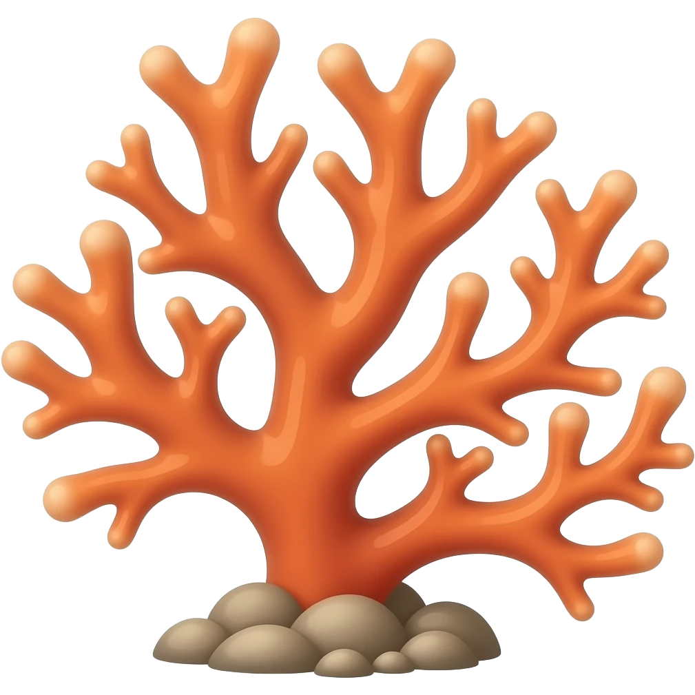 Coral emoji