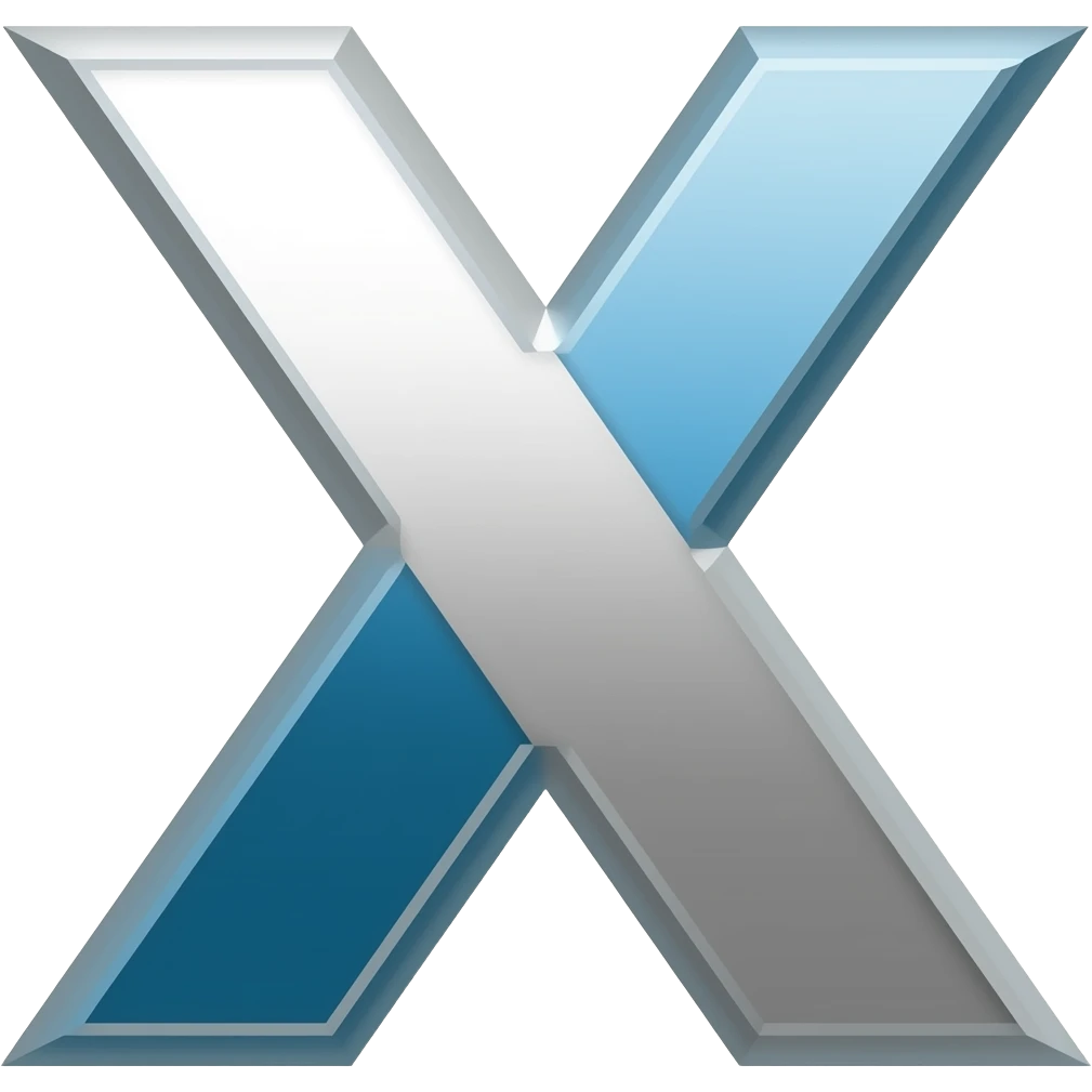 X v emoji