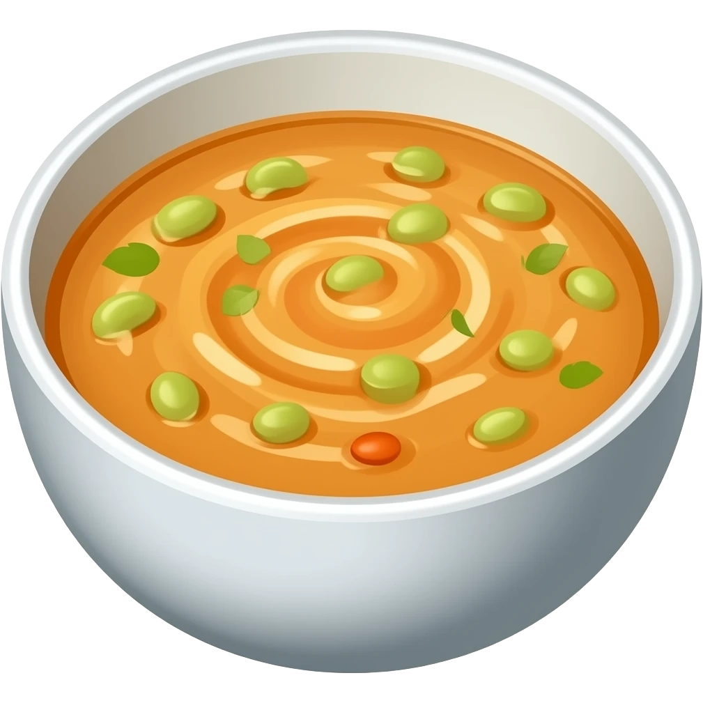 бобовый суп emoji