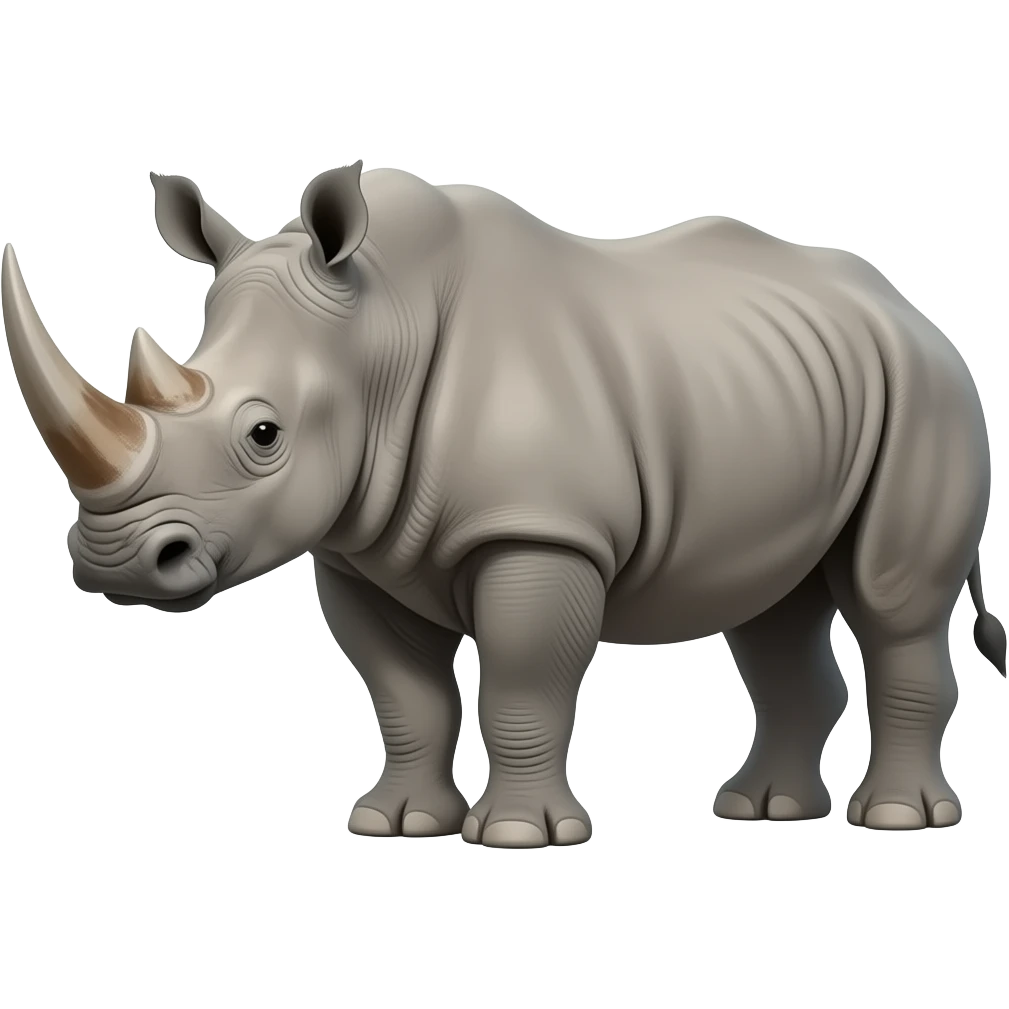 rhinoceros no horn emoji