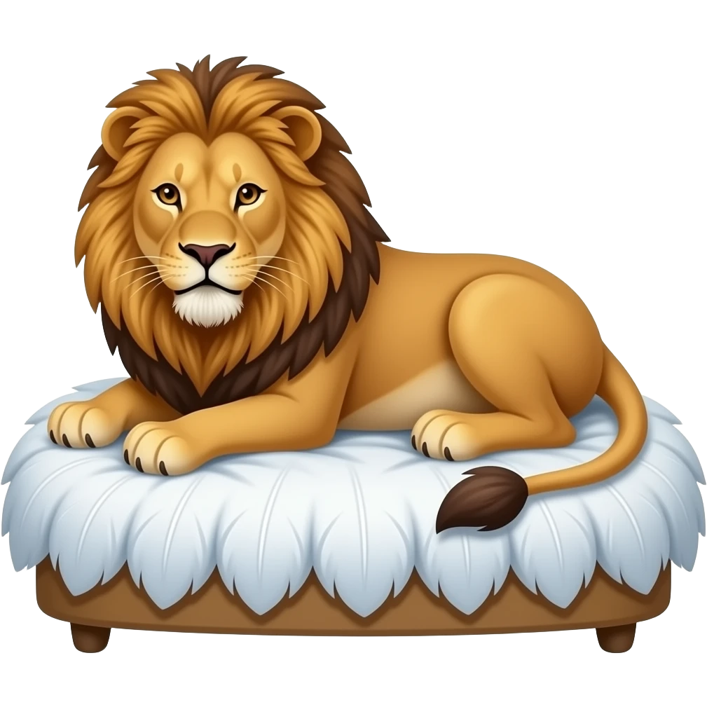 🦁🛏️🪶 emoji