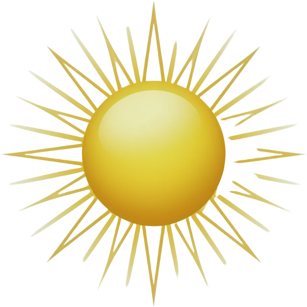 heaven light emoji