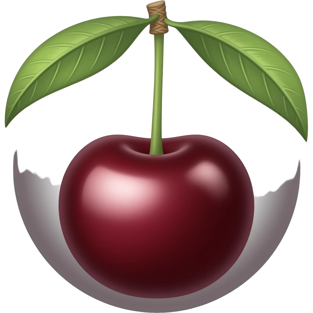 dark cherry emoji