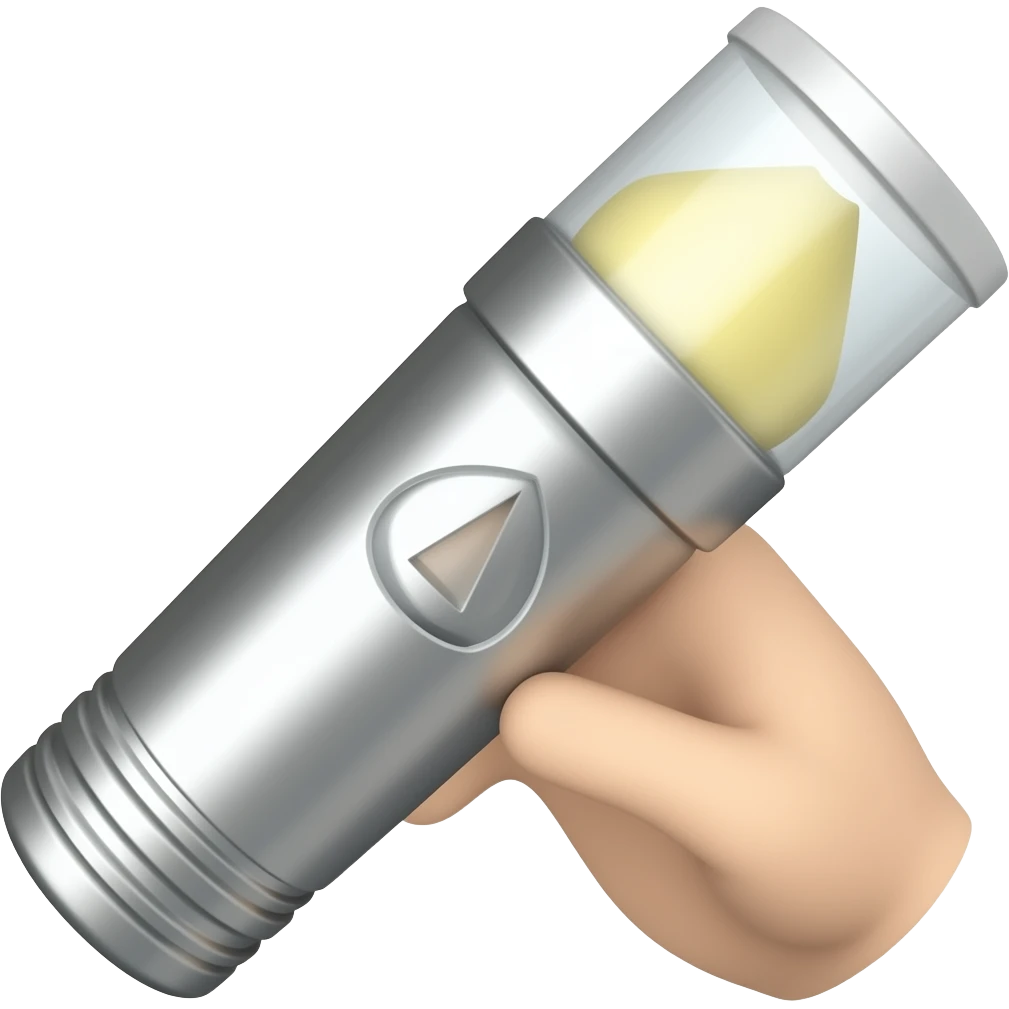flash  light emoji