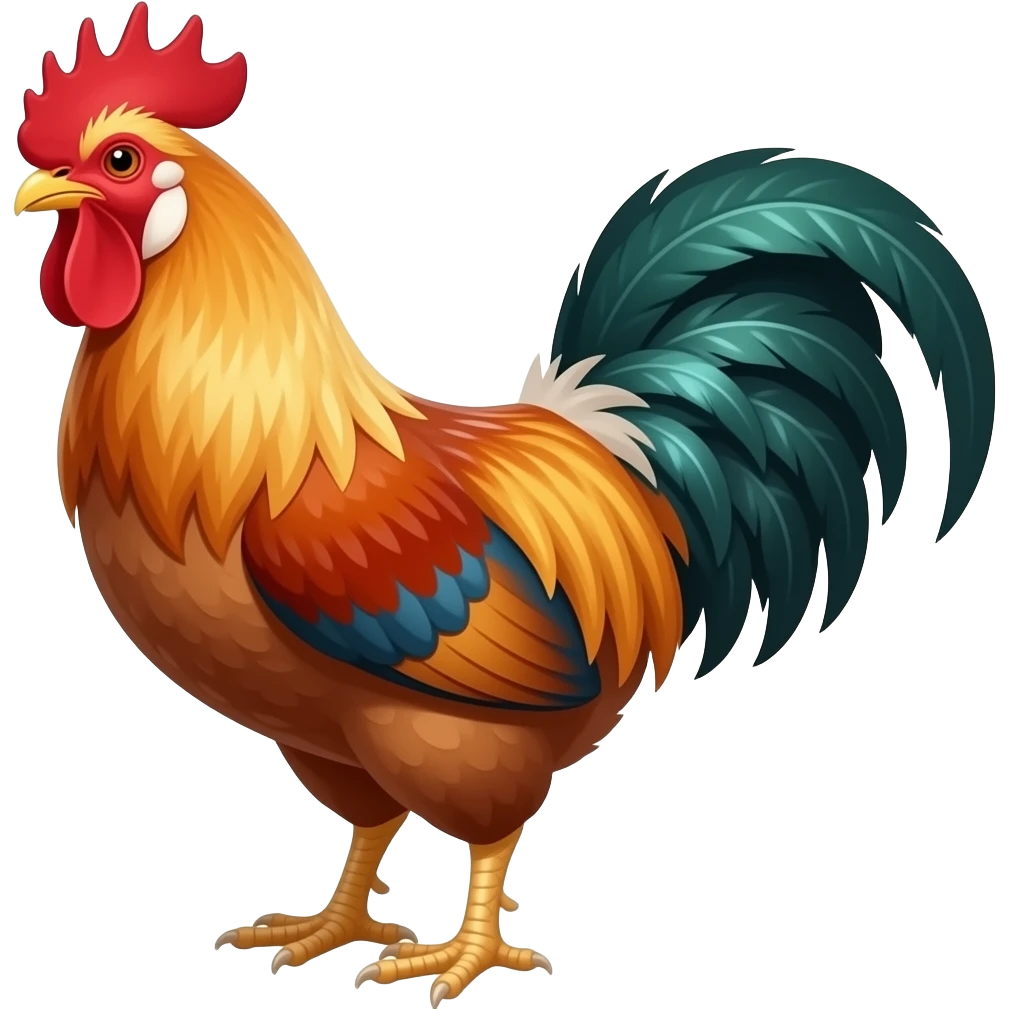 rooster emoji
