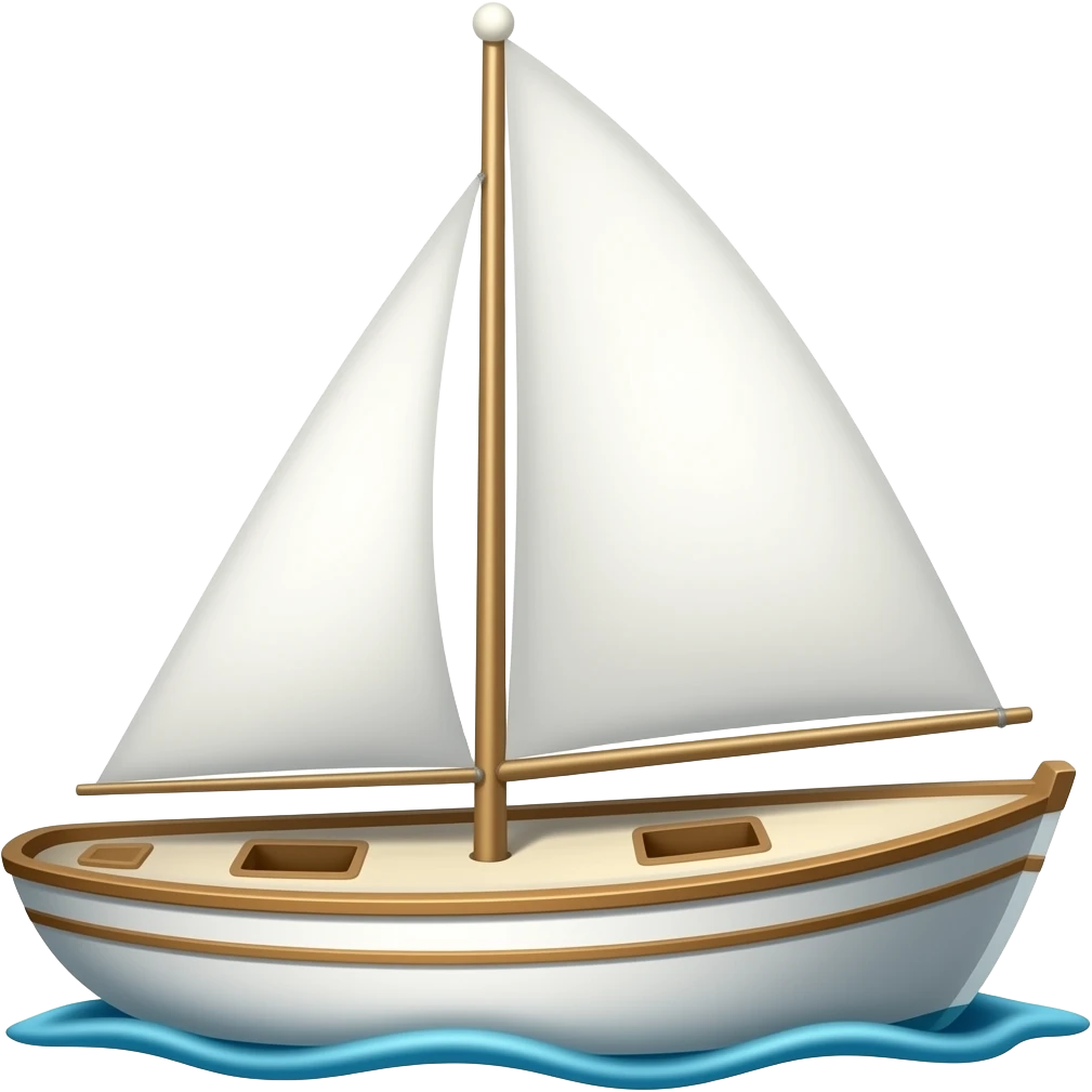 small sailboat emoji
