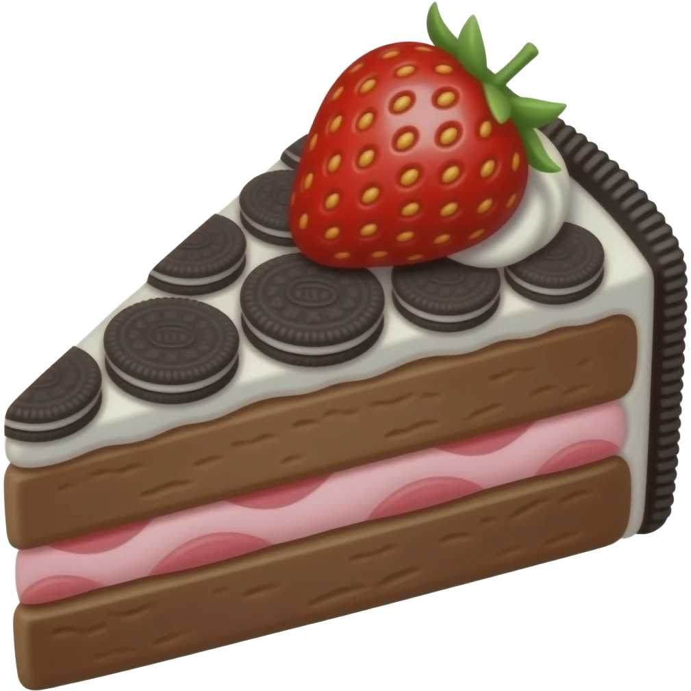 schoko erdbeere oreo cake emoji