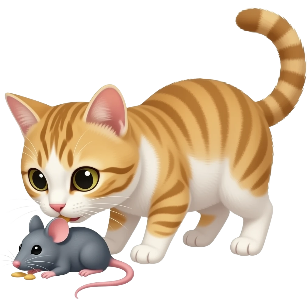 eating kitten emoji