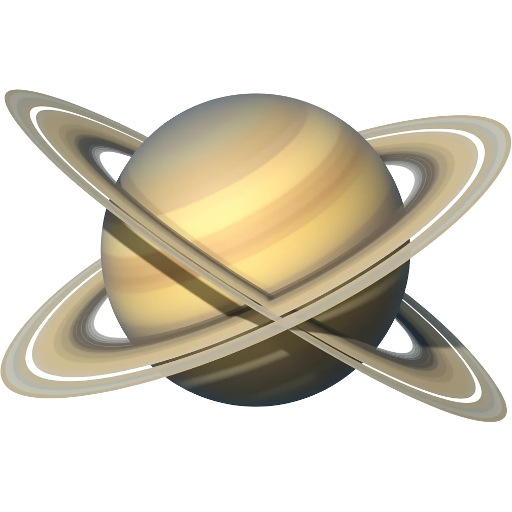 saturn, planet, emoji emoji