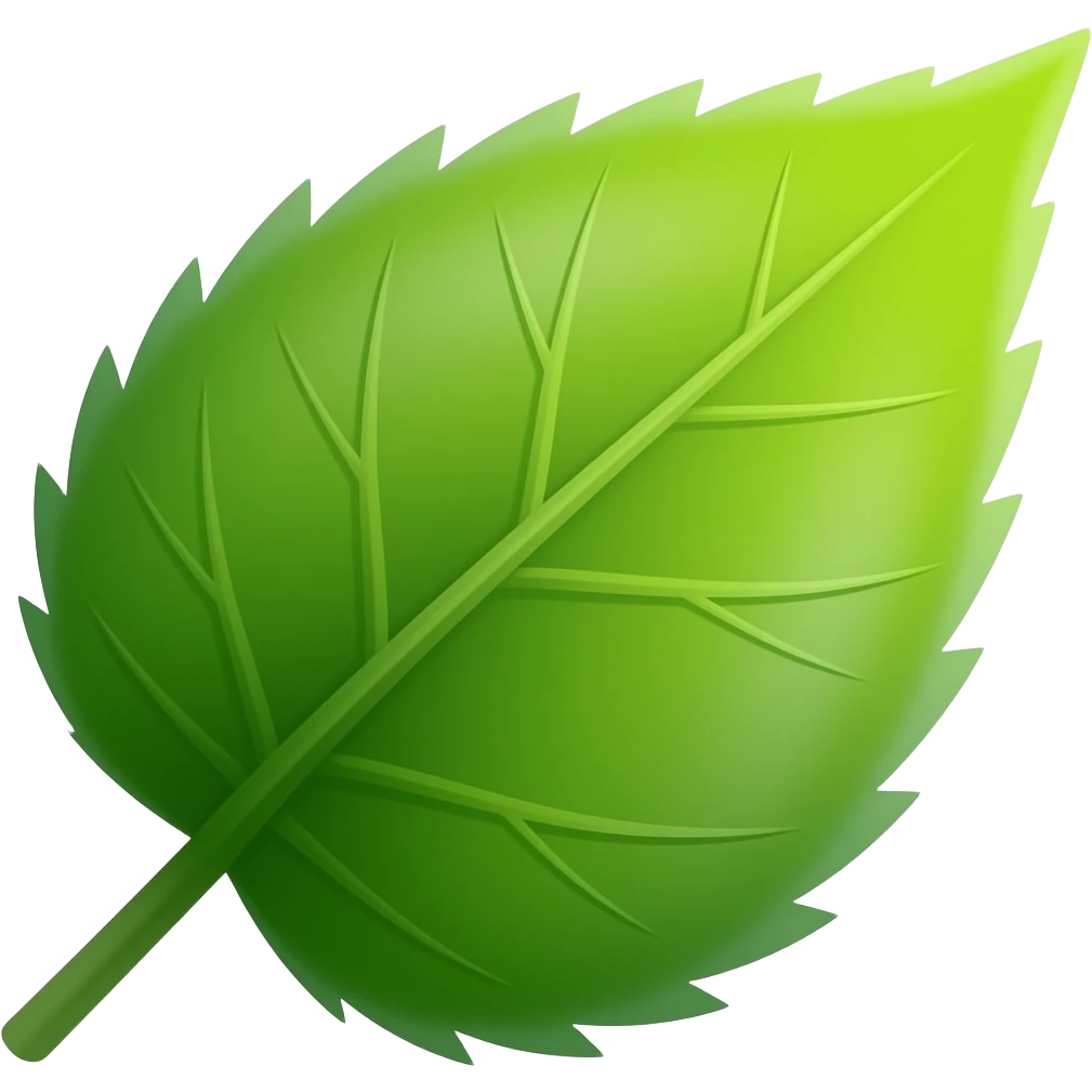 Leaf emoji