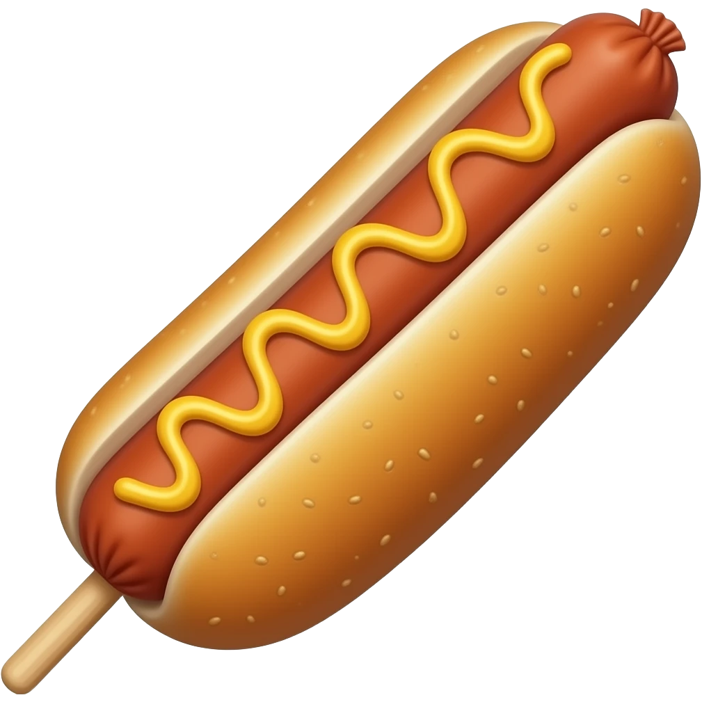 Corndog emoji