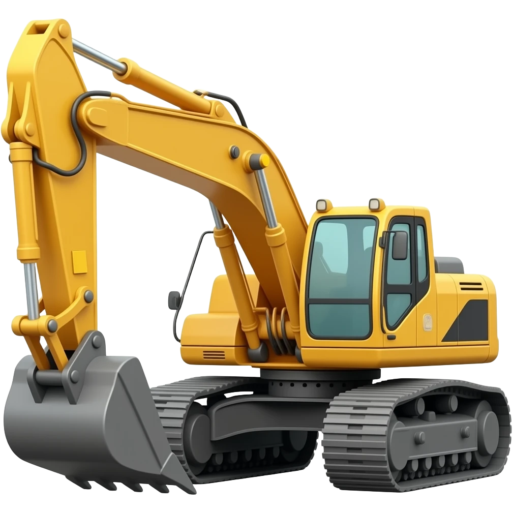 Bulldozer emoji