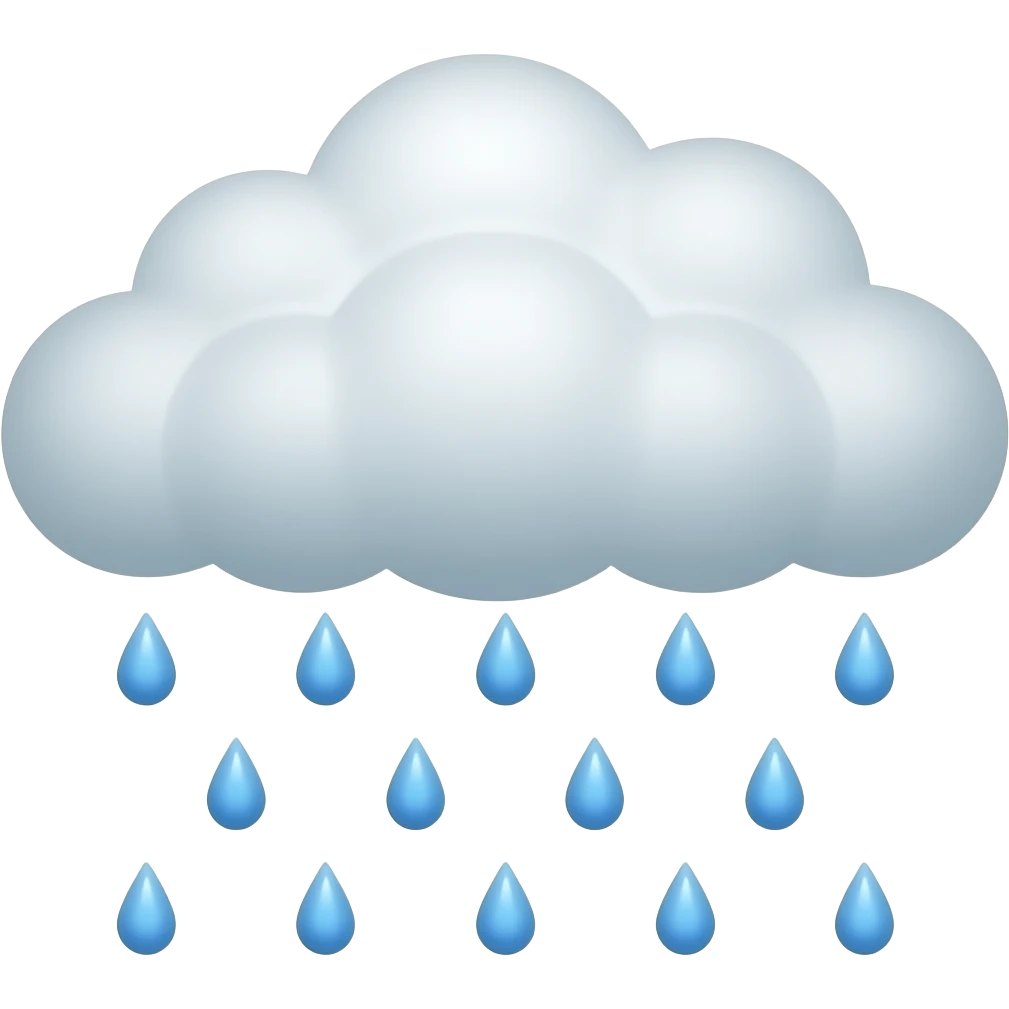 Rain emoji