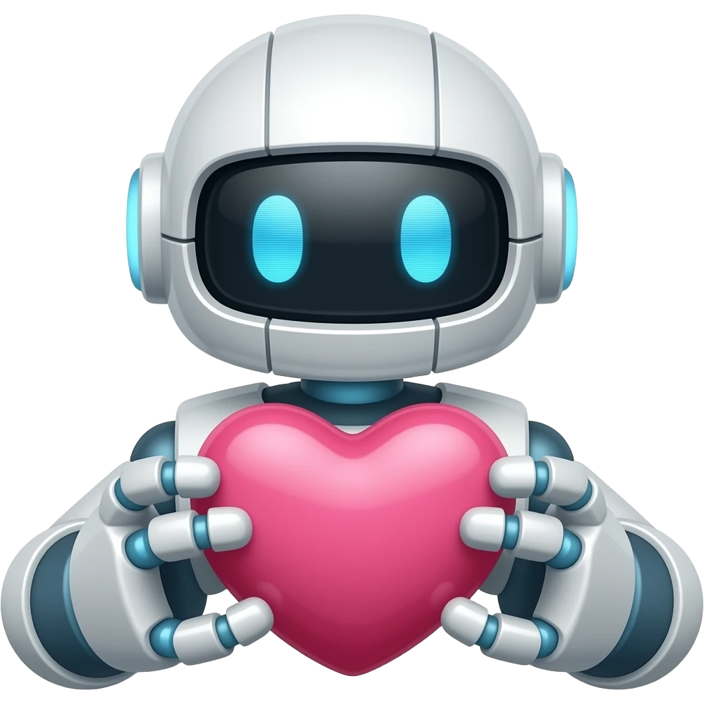 🤖🩷 emoji