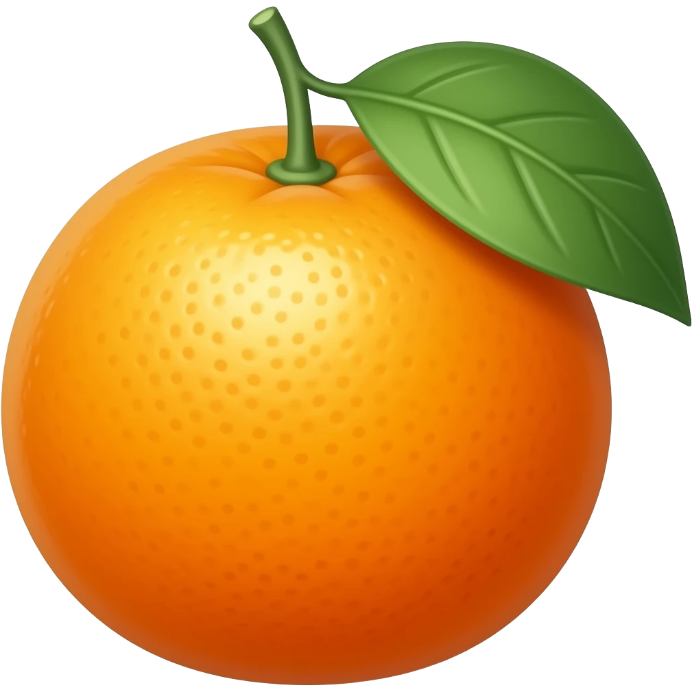 Orange emoji