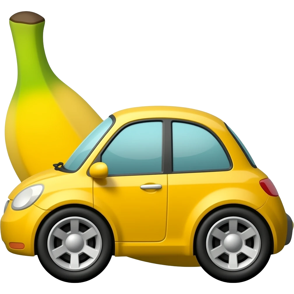 banana car emoji