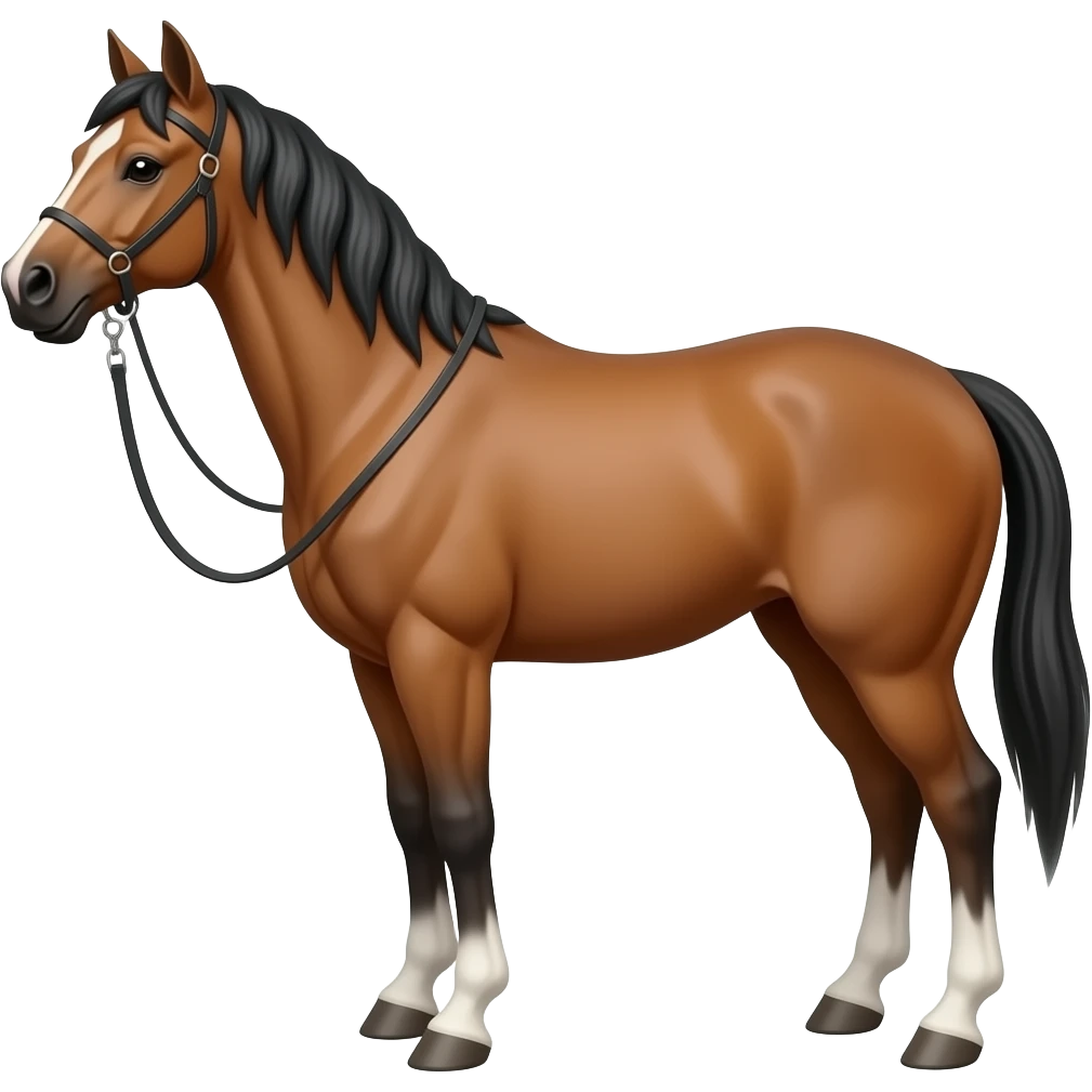 Genera una correa de esos que se usan con las vacas y caballos emoji