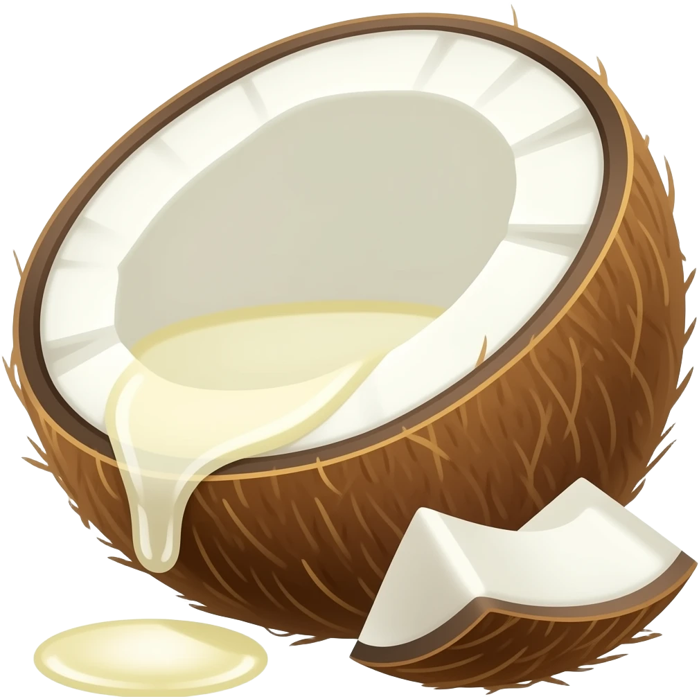 aceite de coco emoji