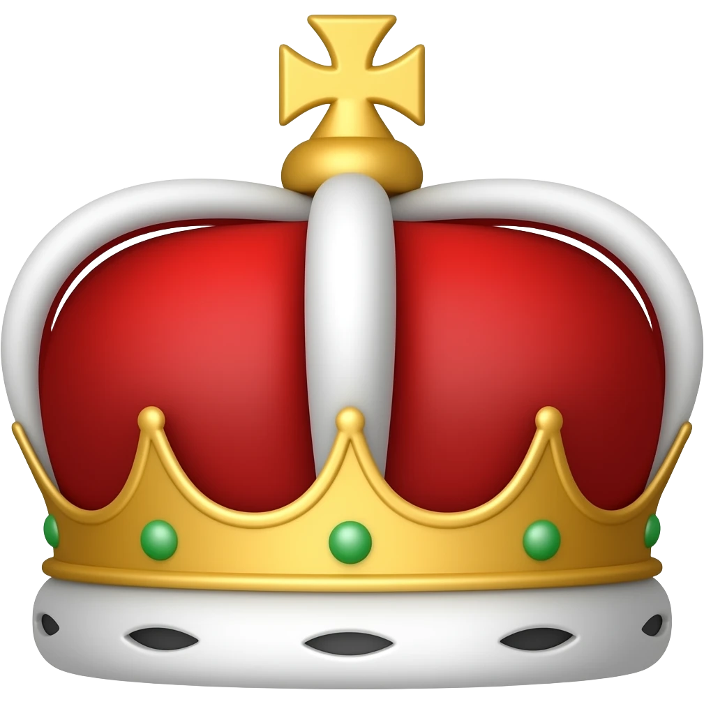 Kral tacı çiz emoji