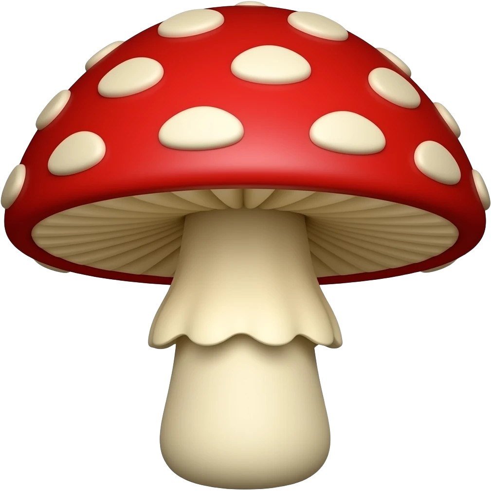 crimson agaric emoji