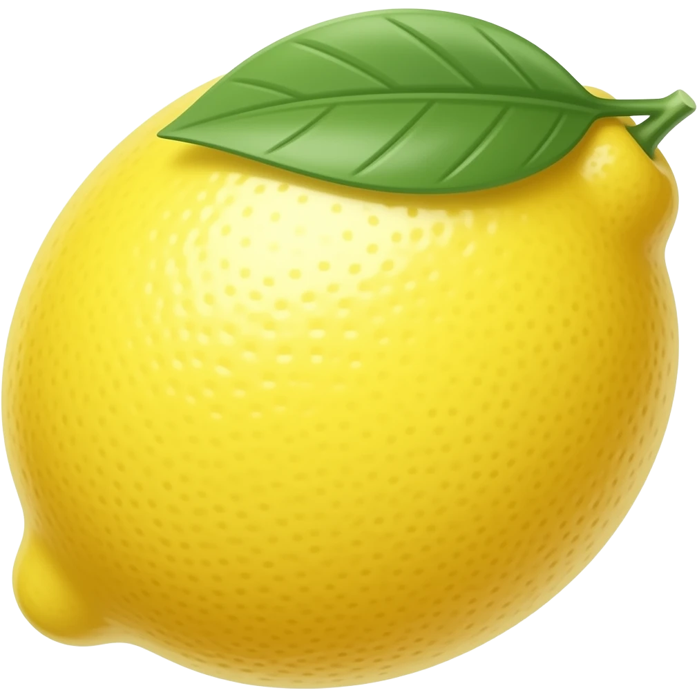 Lemon emoji