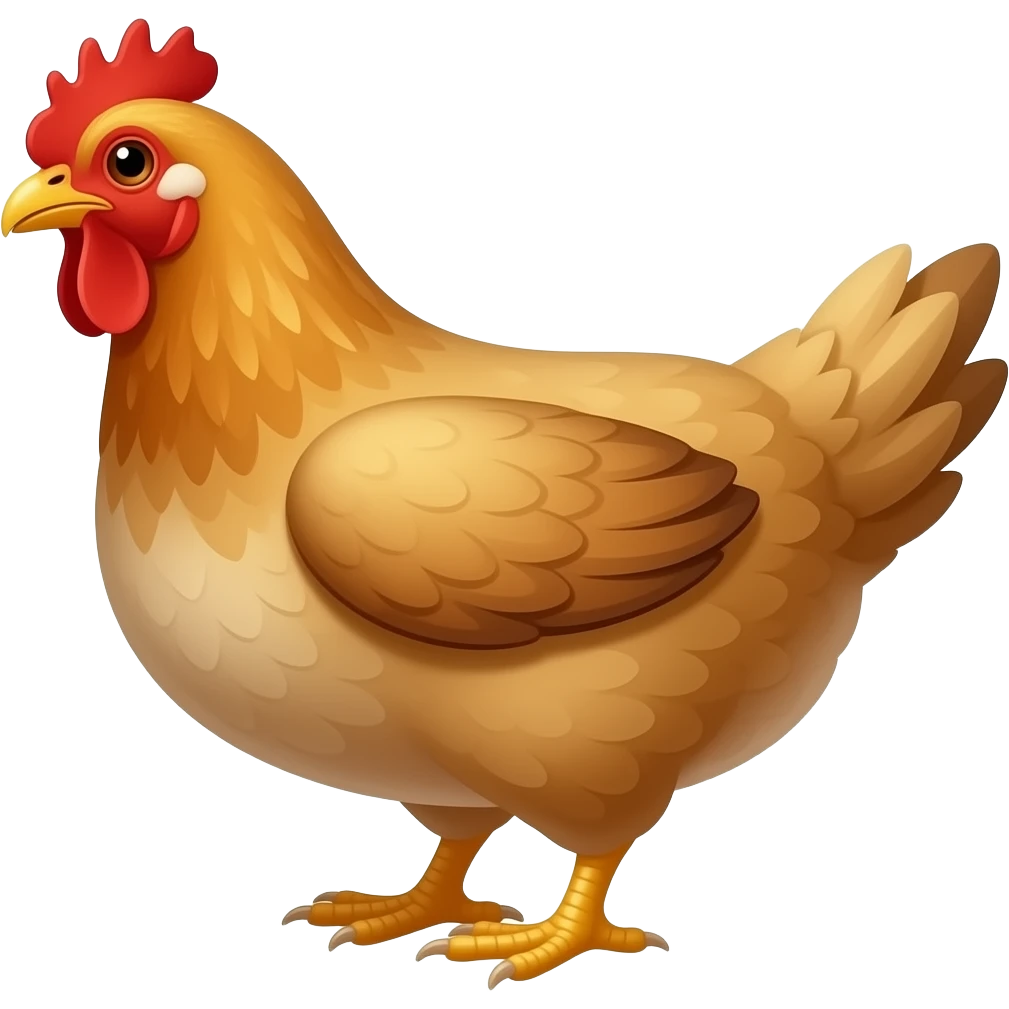 chicken emoji