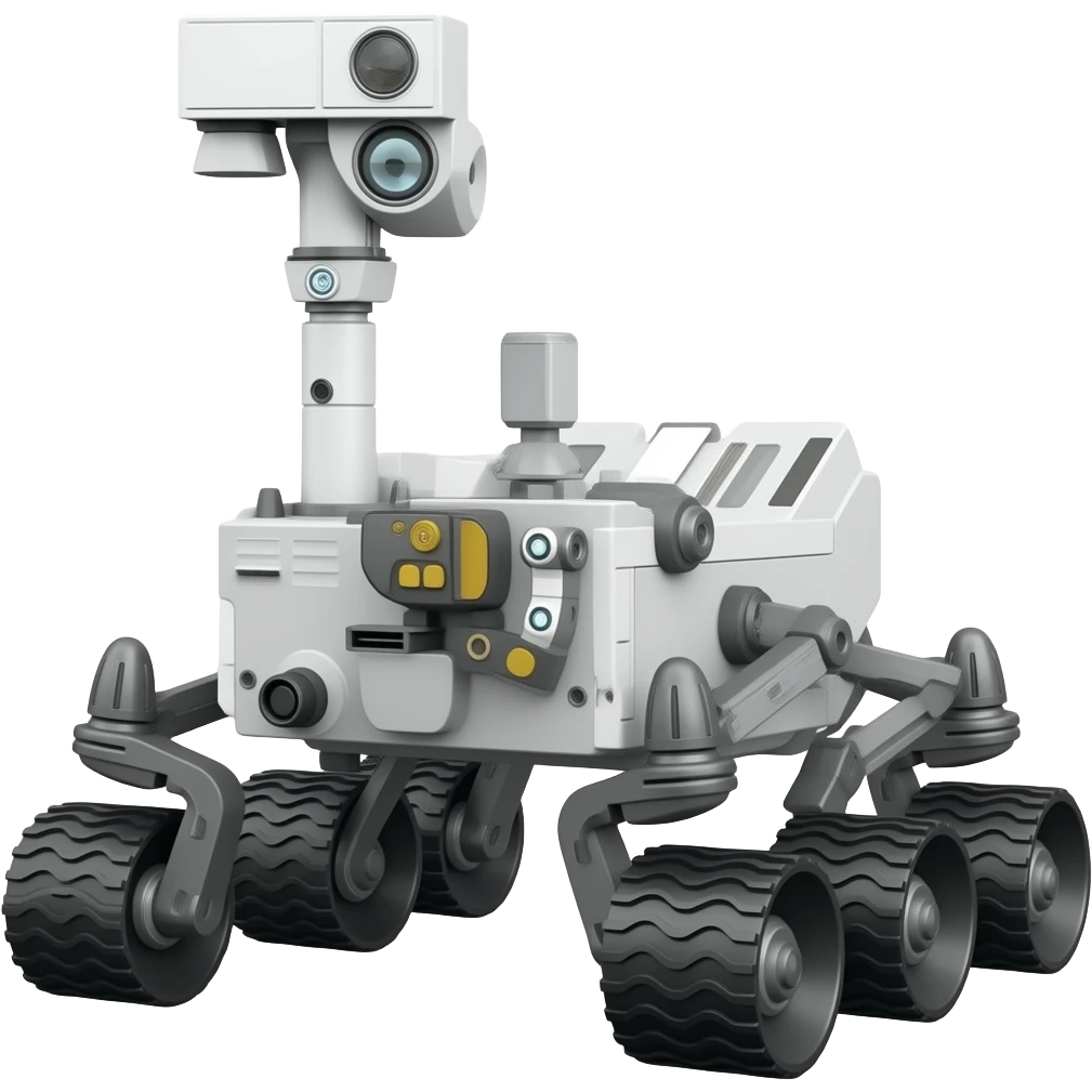 Space Rover Robot emoji