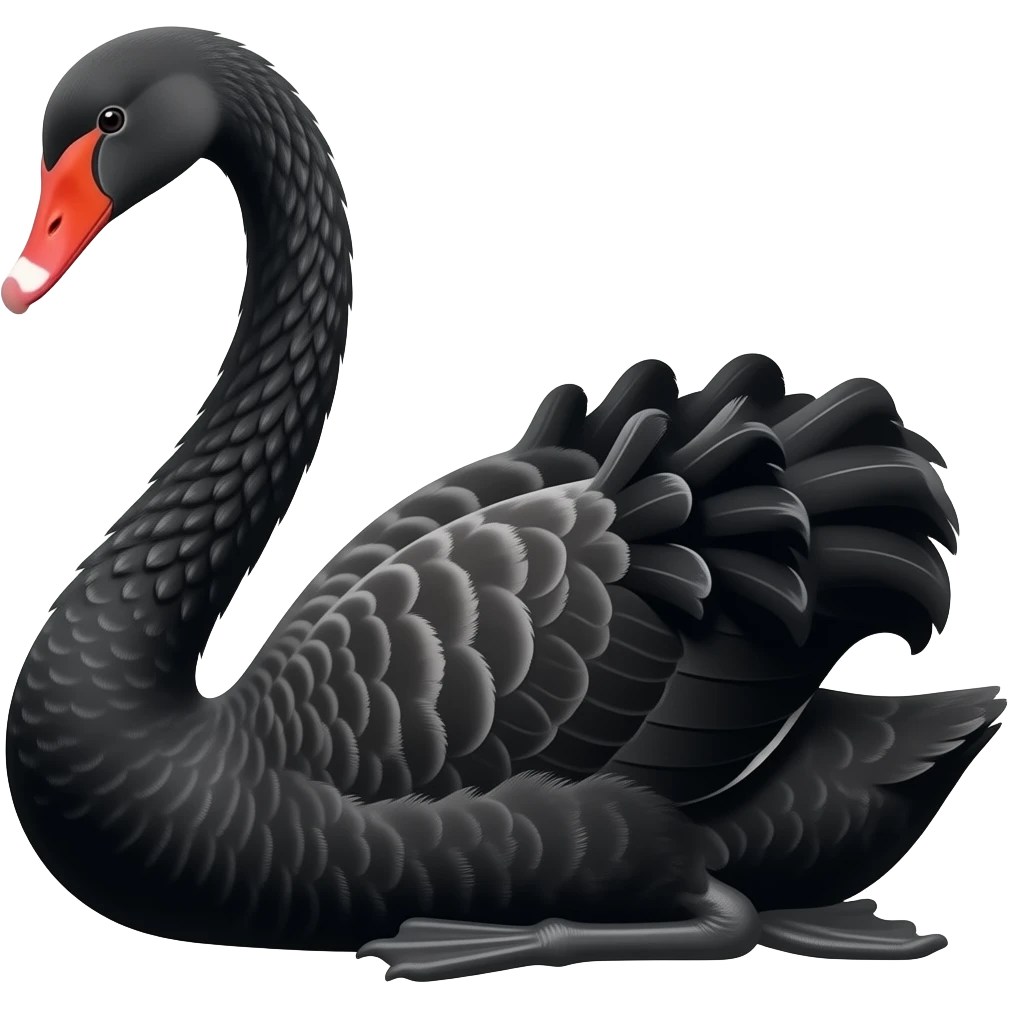 Black swan emoji emoji