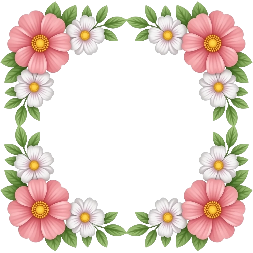 corners   
bloemen emoji