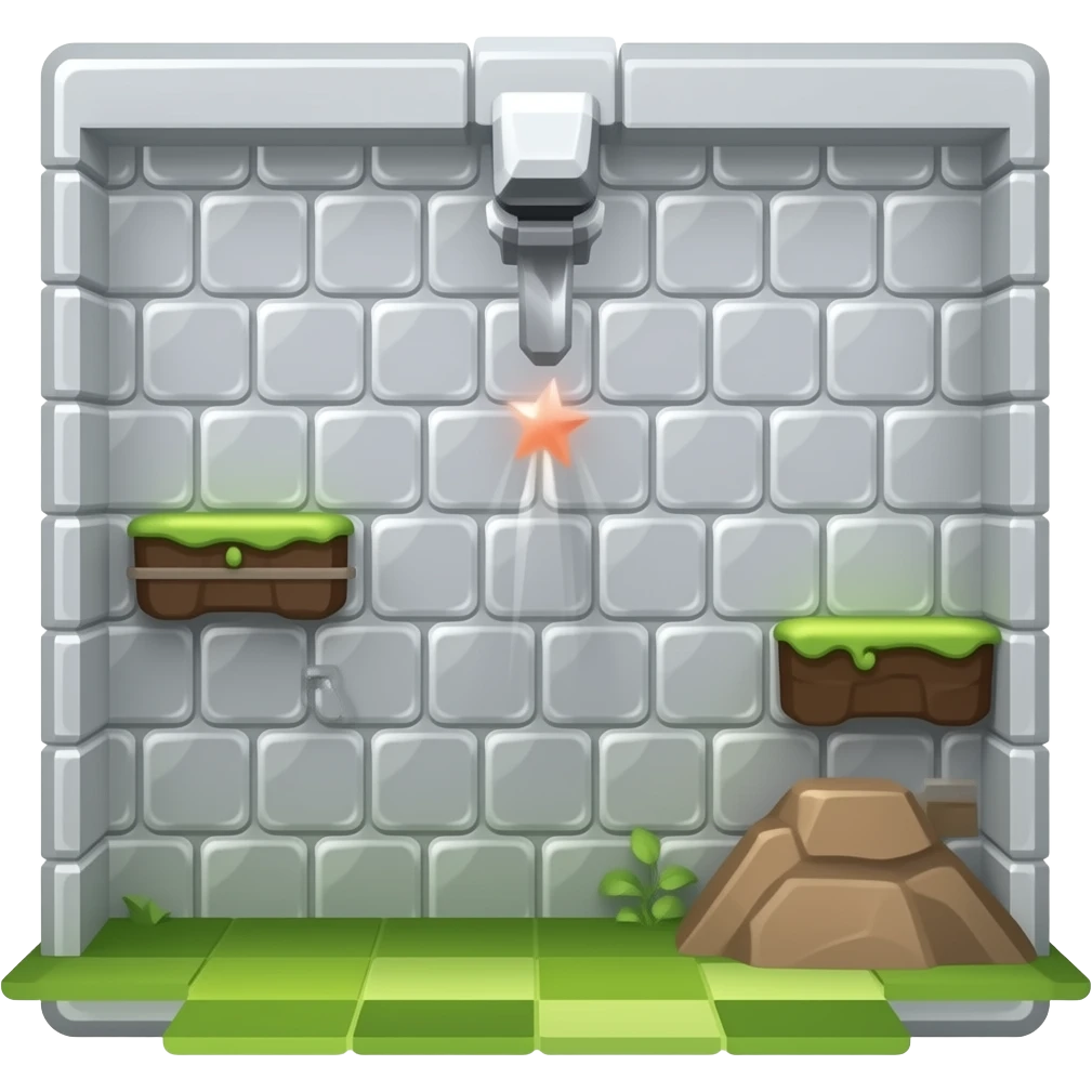 Kawaii geometry dash emoji