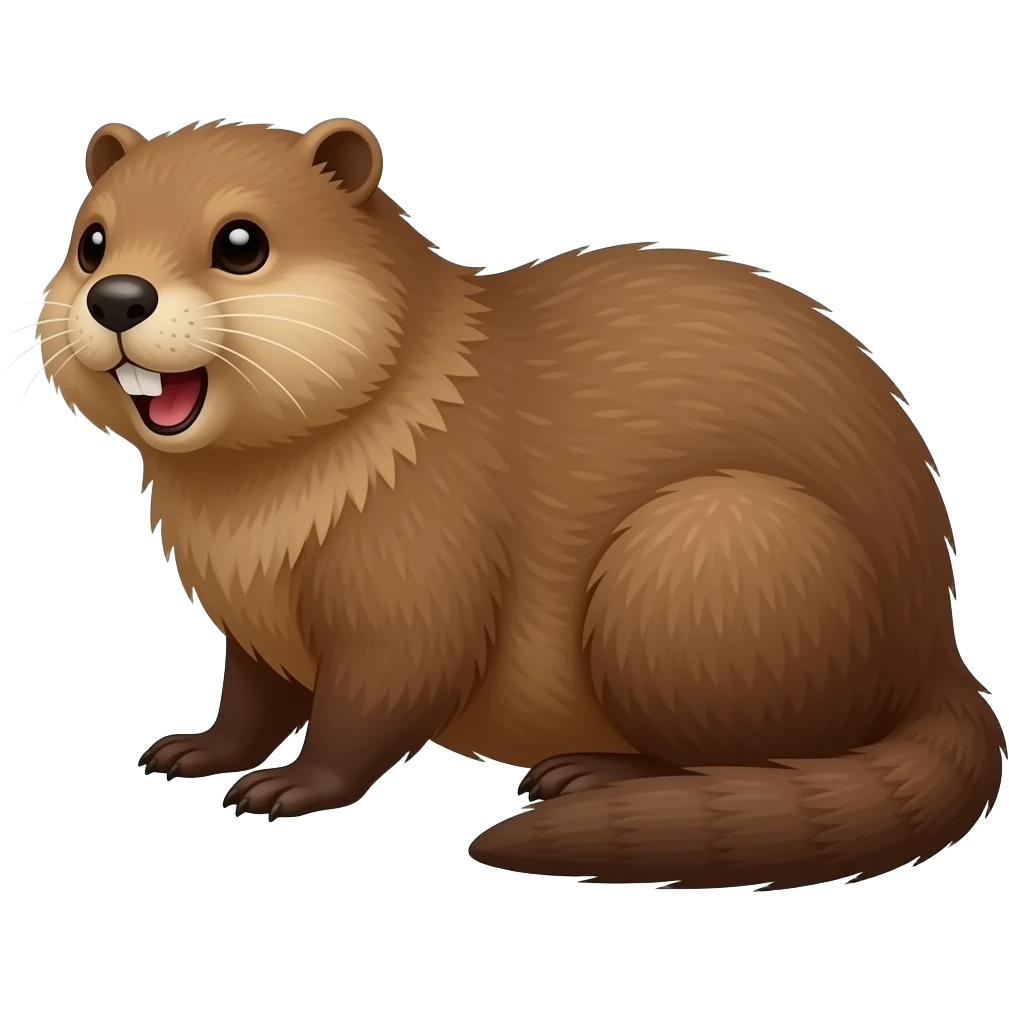 beaver emoji