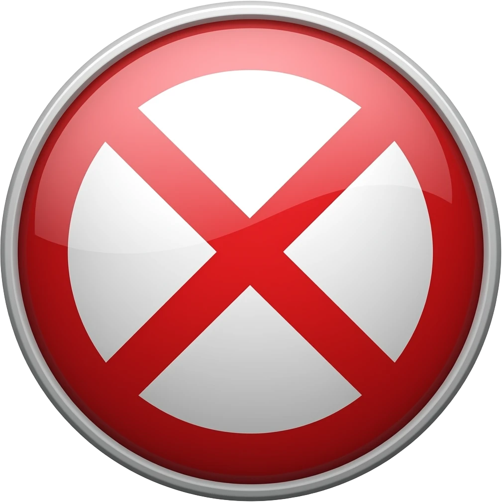 PROHIBITION SIGNS emoji