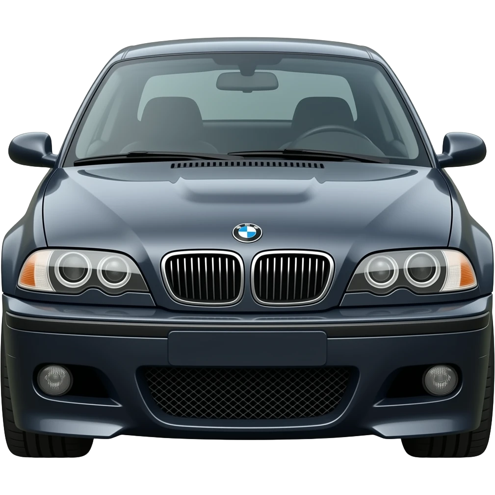 bmw e46 black emoji