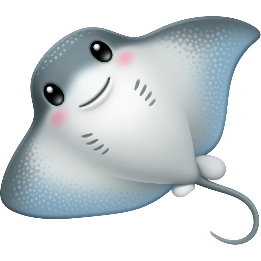 stingray CUTE emoji