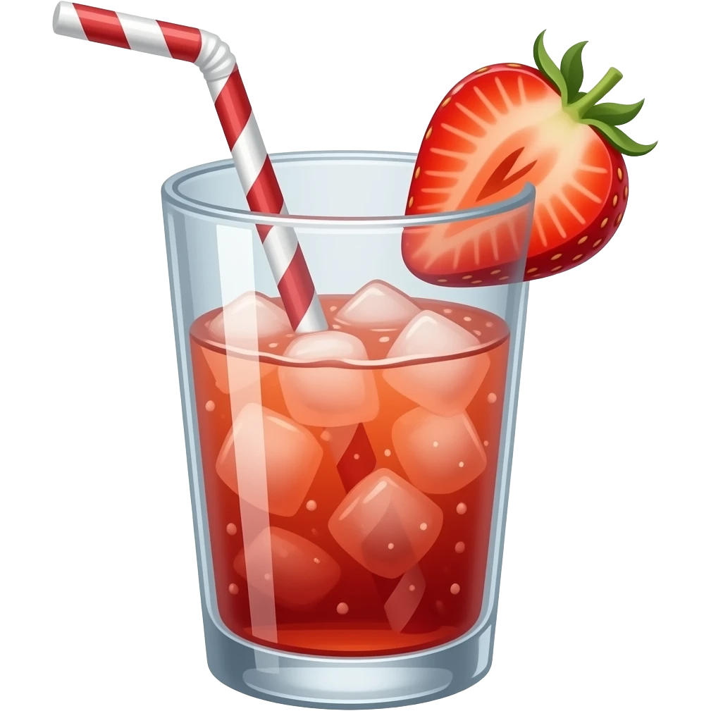 🥤🍓☀️ emoji