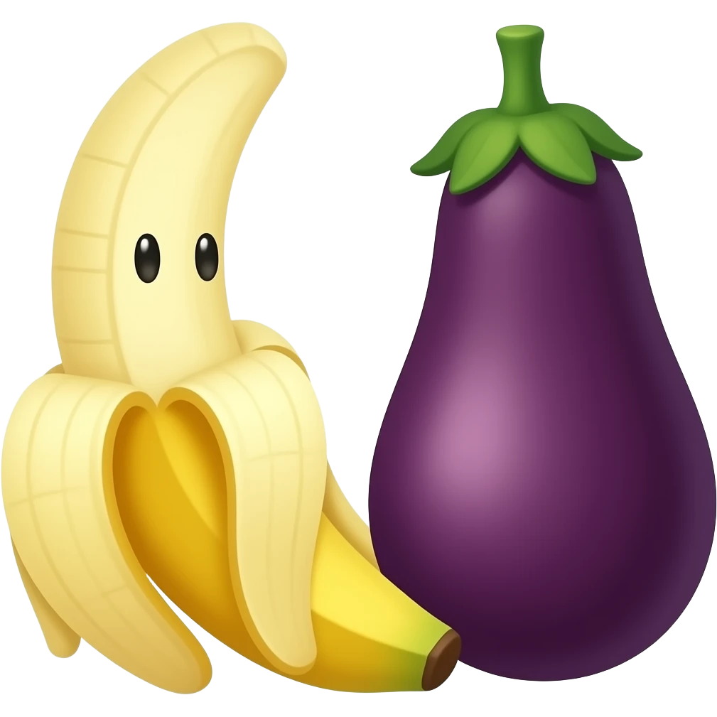 🍌🍆Dick emoji