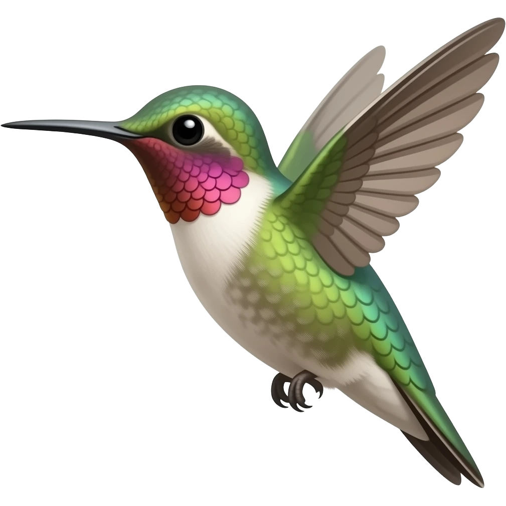Hummingbird emoji
