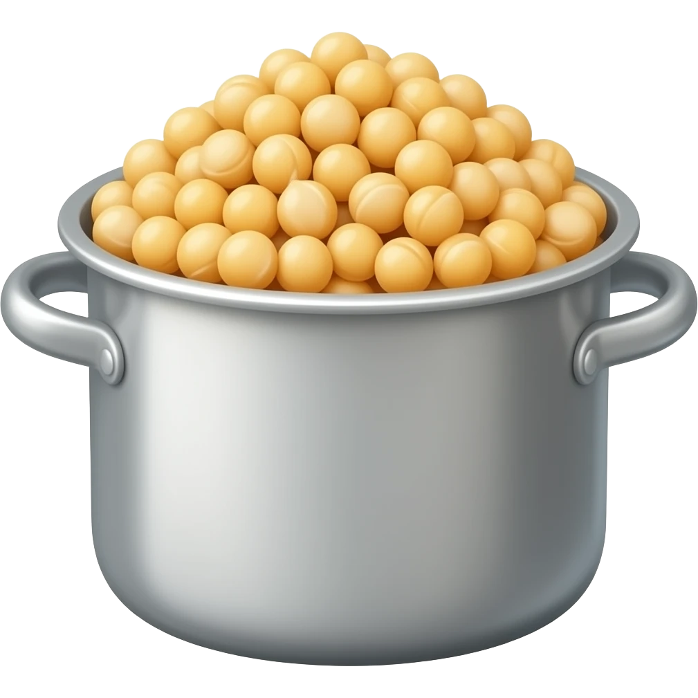 pois chiches en pot emoji