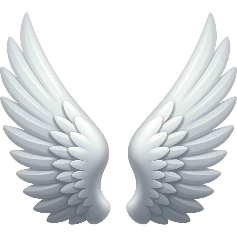 Left & right wings emogi emoji
