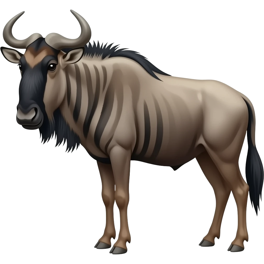 Wildebeest emoji