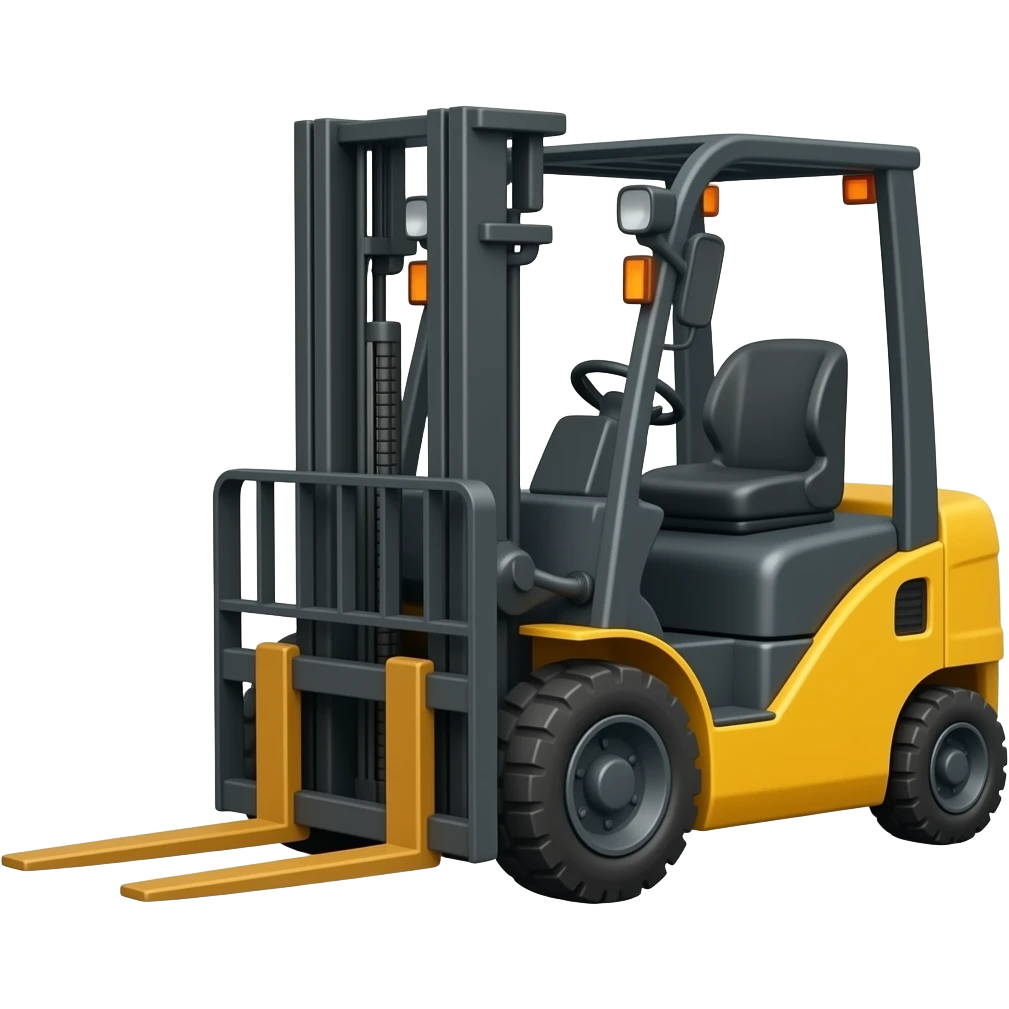 Reach truck emoji