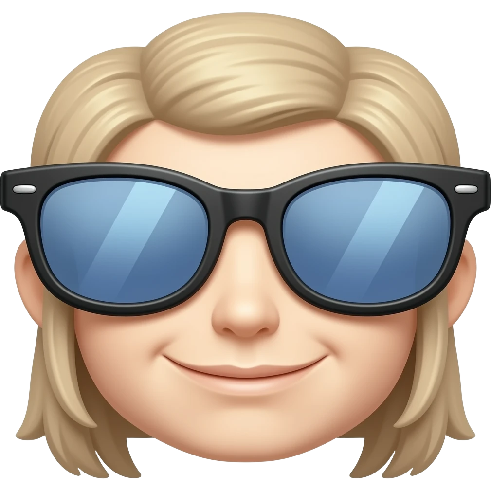 Lentes de sol emoji