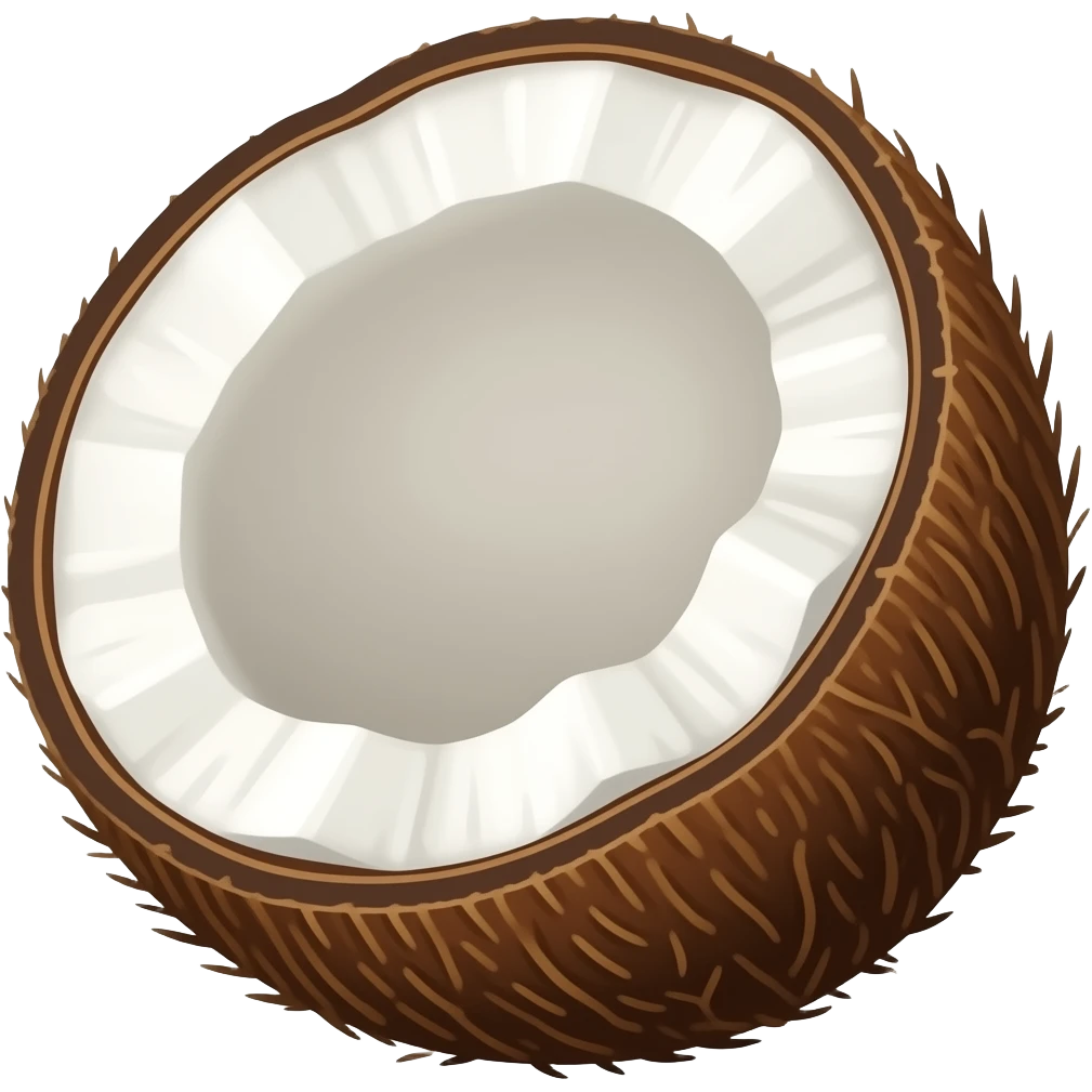 Coconut emoji