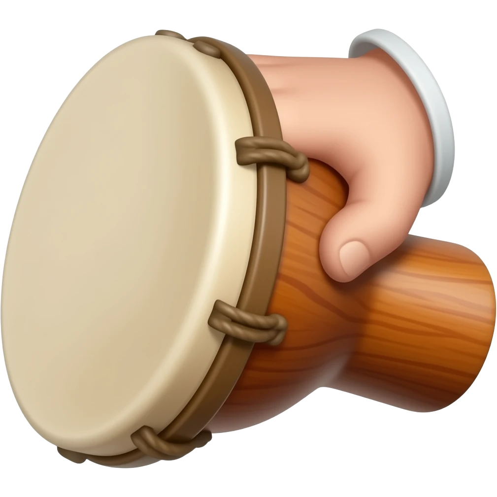 hand drum emoji
