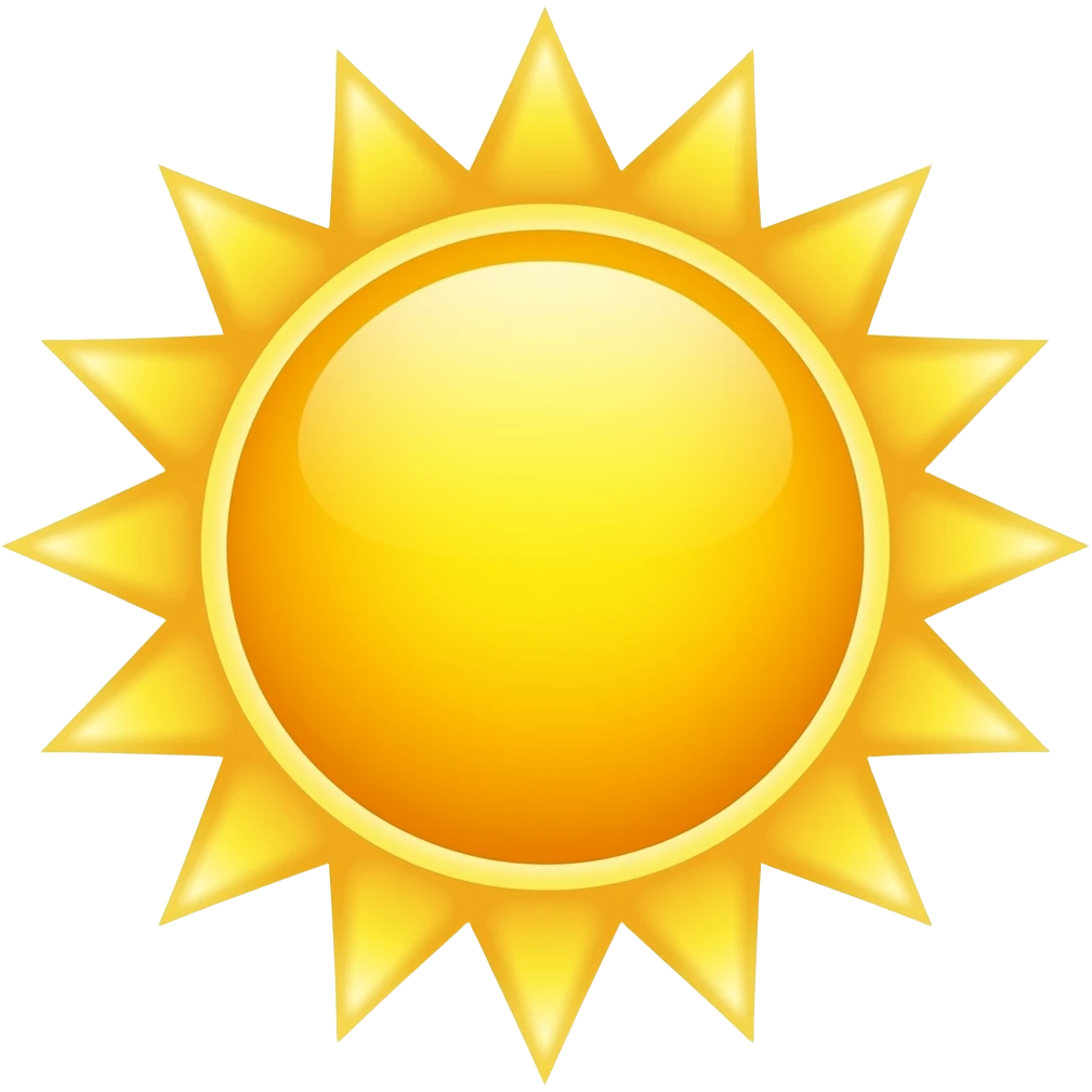 sun emoji
