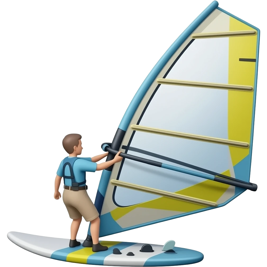 Windsurfer emoji