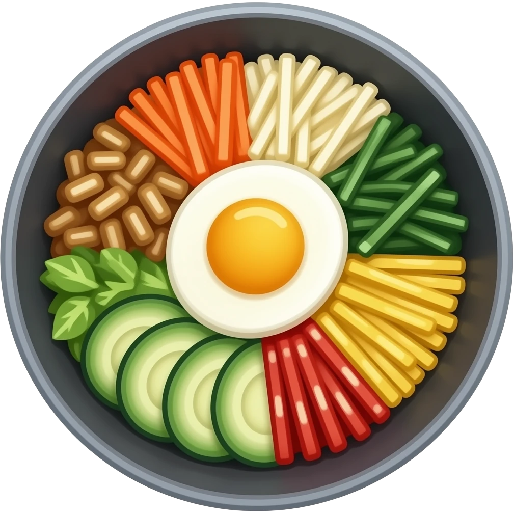 Bibimbap coreano emoji